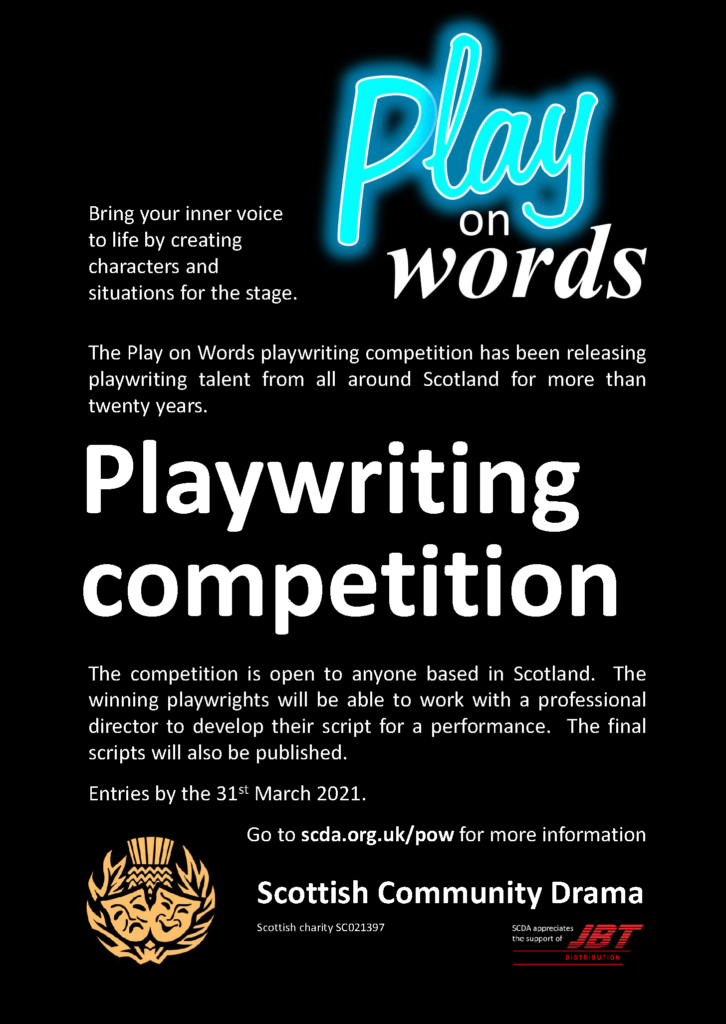 YOUR NEWS<br />SCDA Playwriting competition