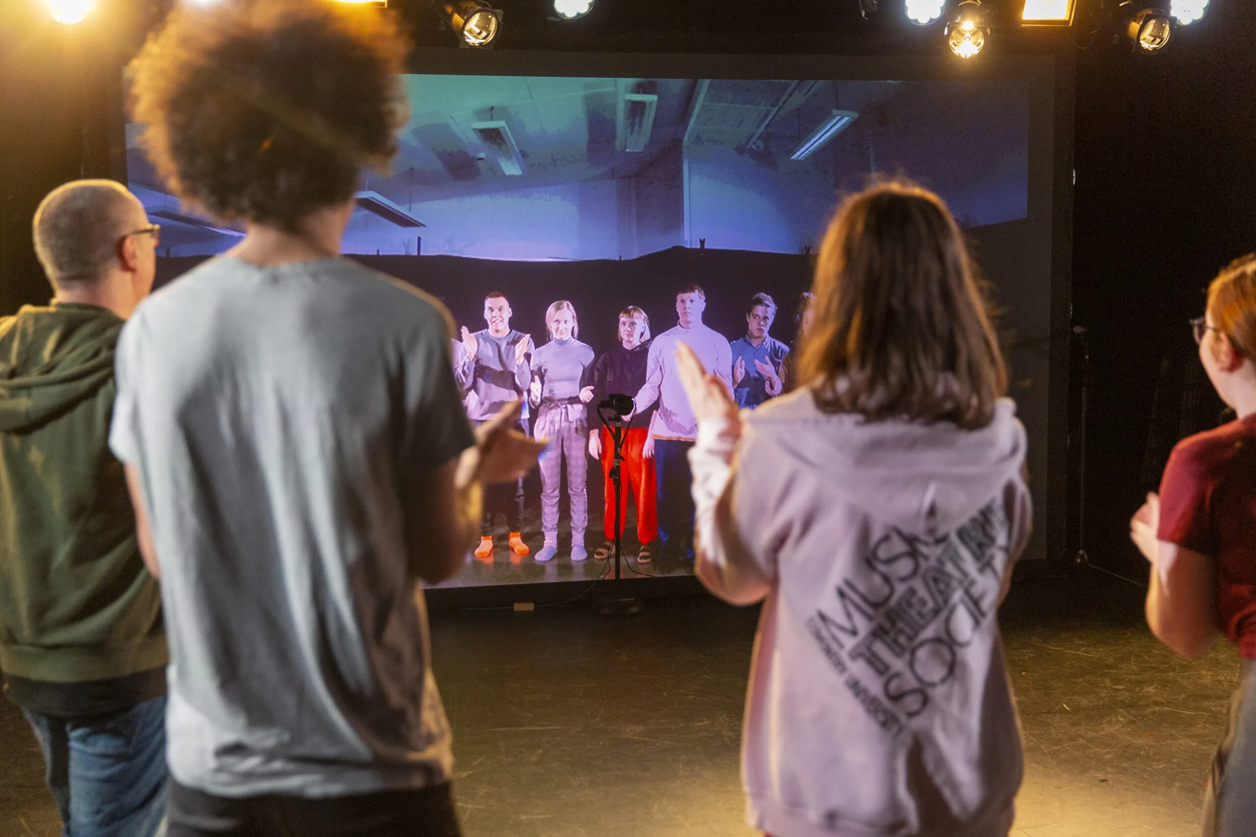 YOUR NEWS – Coventry Uni’s Scarborough Acting Students at the Stephen Joseph Theatre and ‘Telepresence in Theatre’ Project
